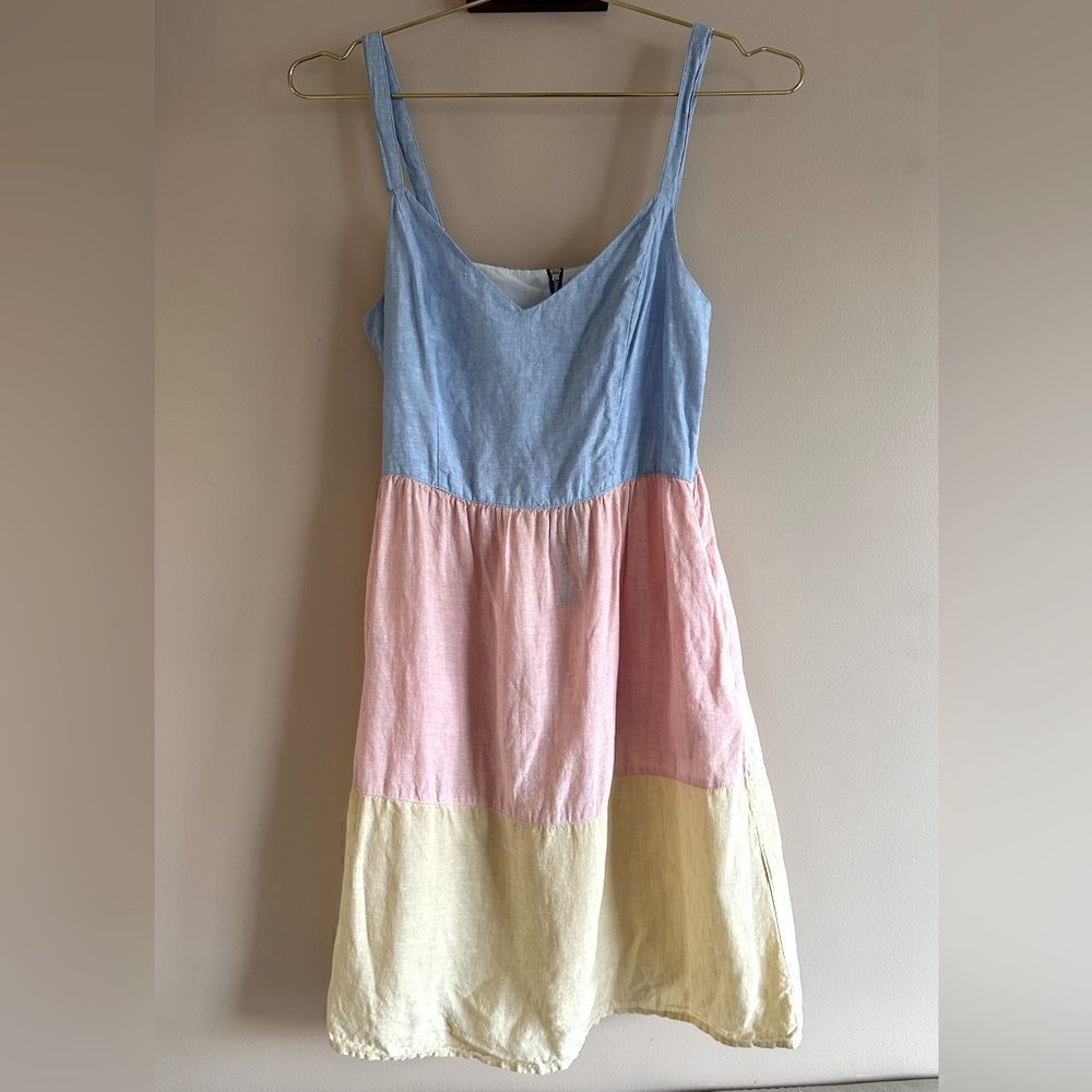 Cynthia Rowley Linen Sundress || size Small